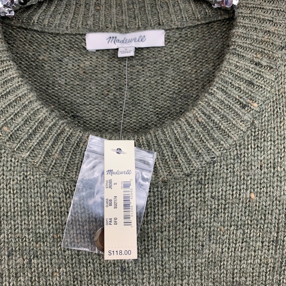 Madewell Dongal Button Sweater Dress - Picture 4 of 8